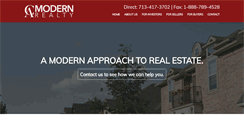 Desktop Screenshot of camodernrealty.com